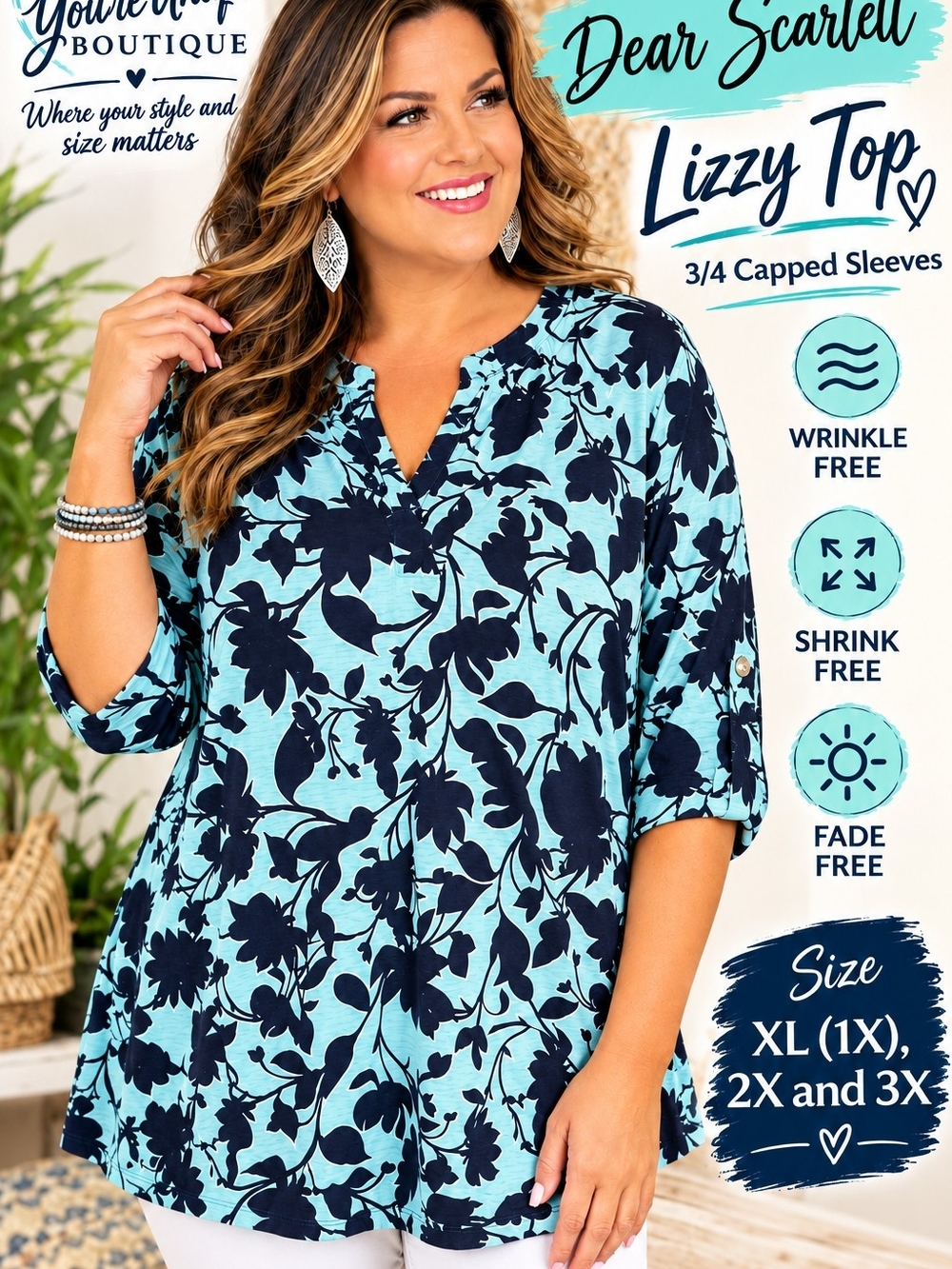 Dear Scarlett Lizzy Top